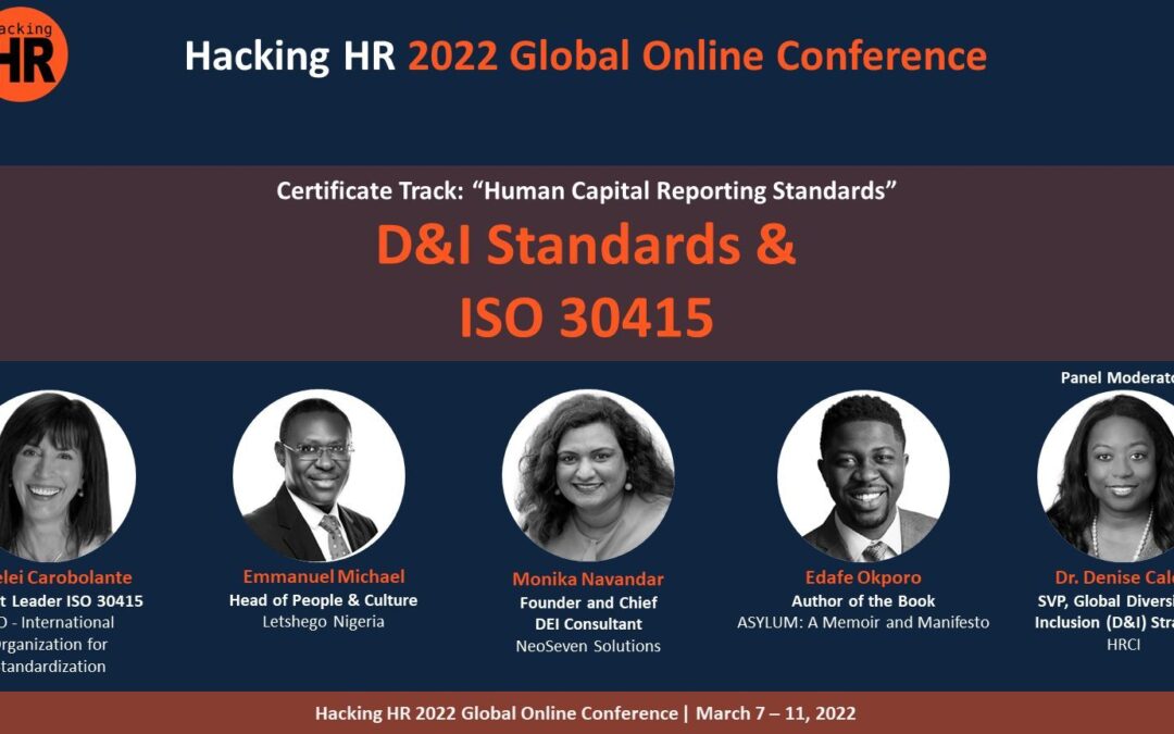 Panelist at Hacking HR’s 2022 Conference (Largest Global Online Event Ever)